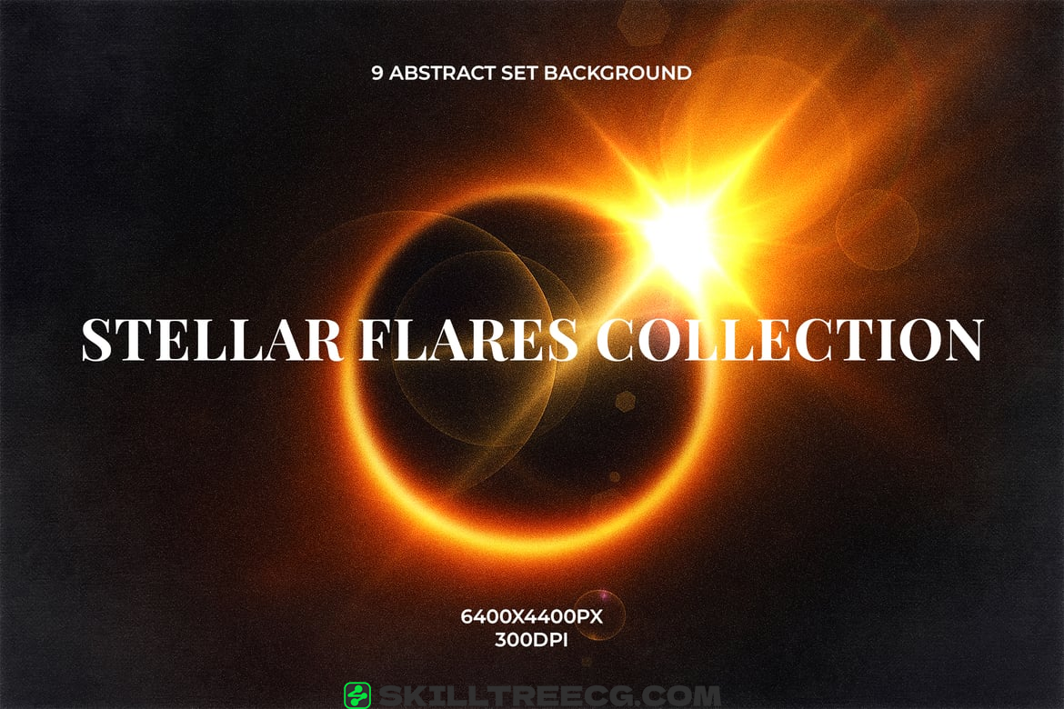 Glowing Space Backgrounds with Solar Bursts（083349）-技能树